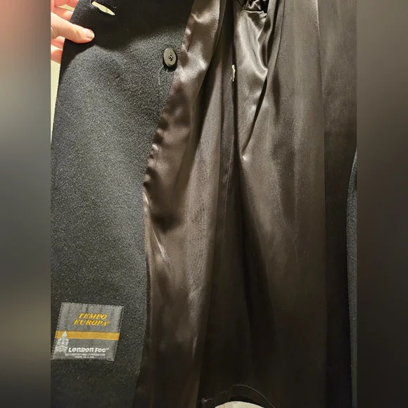 Women's Black Winter Coat By London Fog Sz M - Picture 4 of 12